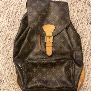 Louis Vuitton Montsouris backpack